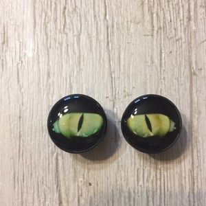 Dragon eye plugs body jewelry